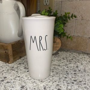 Rae Dunn “Mrs.” Travel Mug